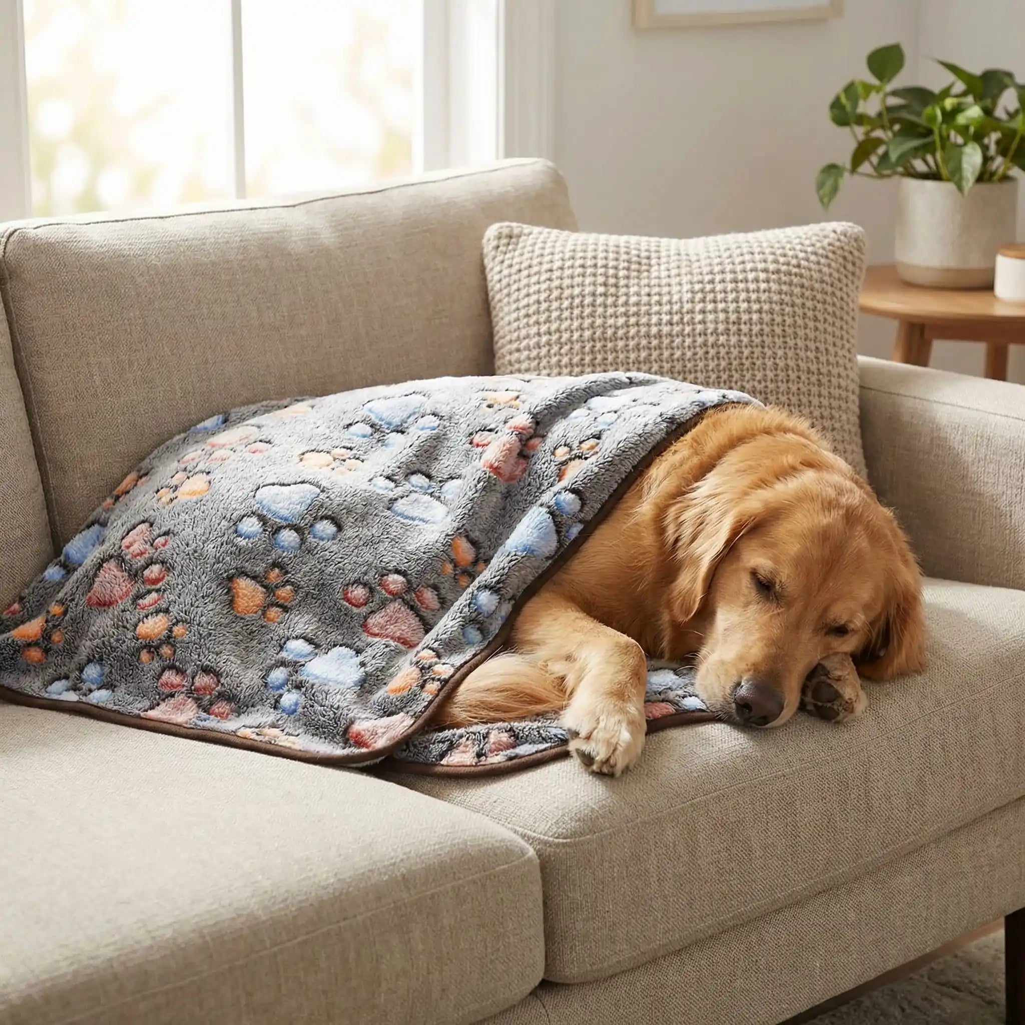 Couverture polaire pour chien - Lot de 2