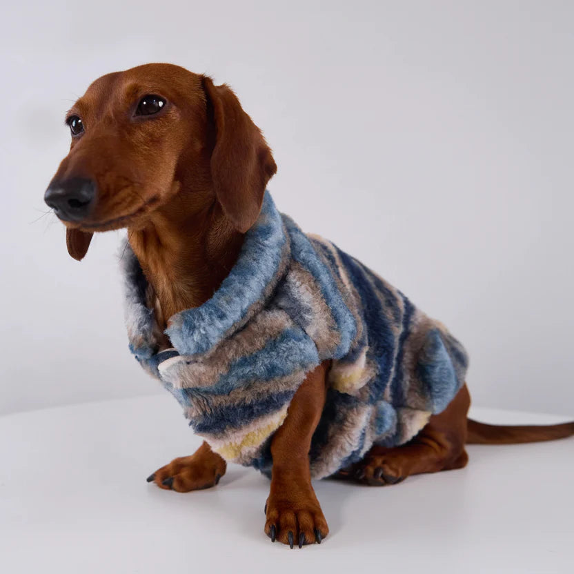 Gilet Chaud Sans Manche Pour Chien Teckel