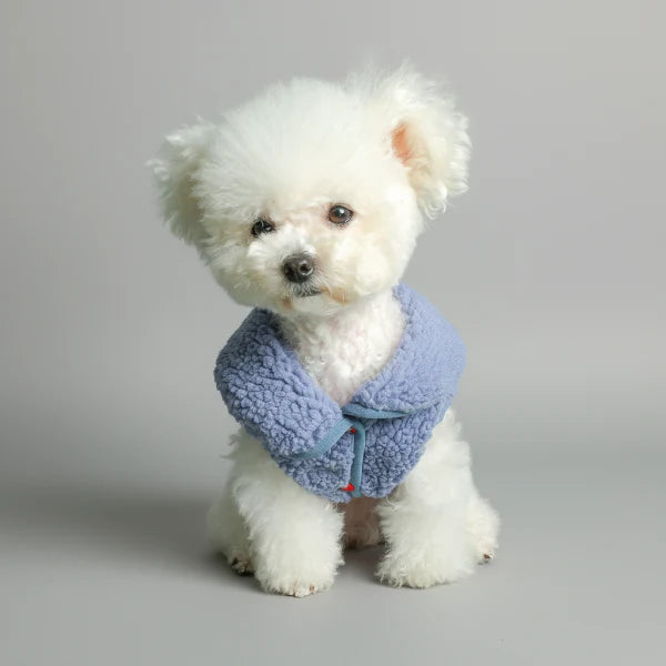 Gilet Polaire Noël Motif Elan Pour Chien
