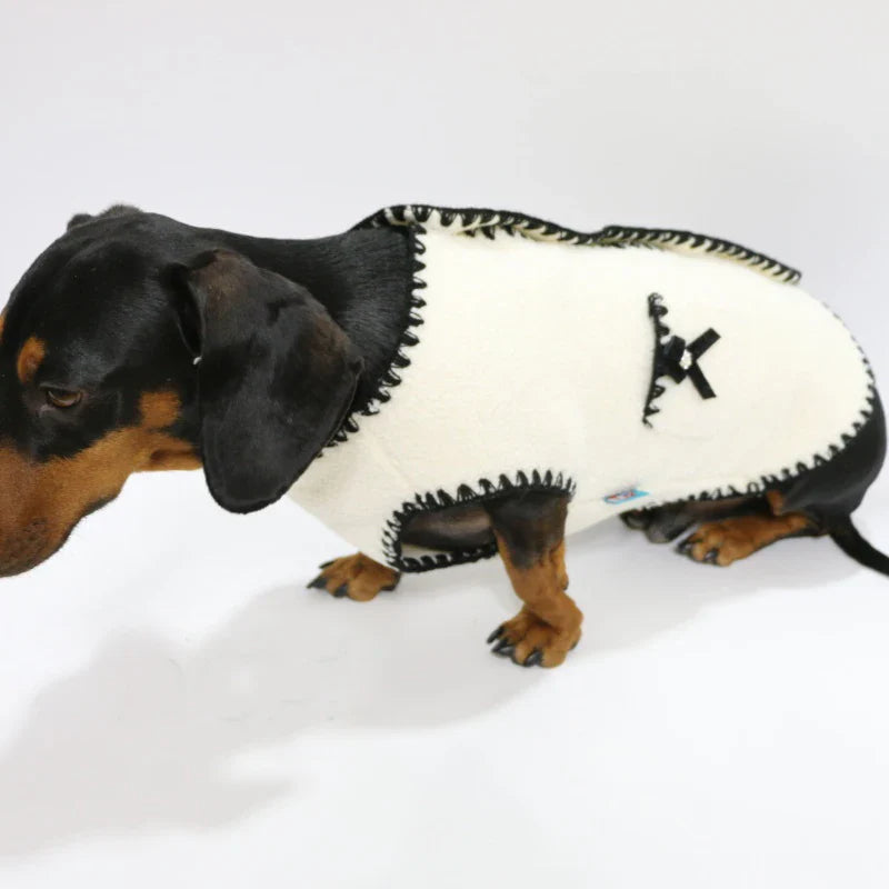 Gilet Polaire Manches Courtes Pour Teckel