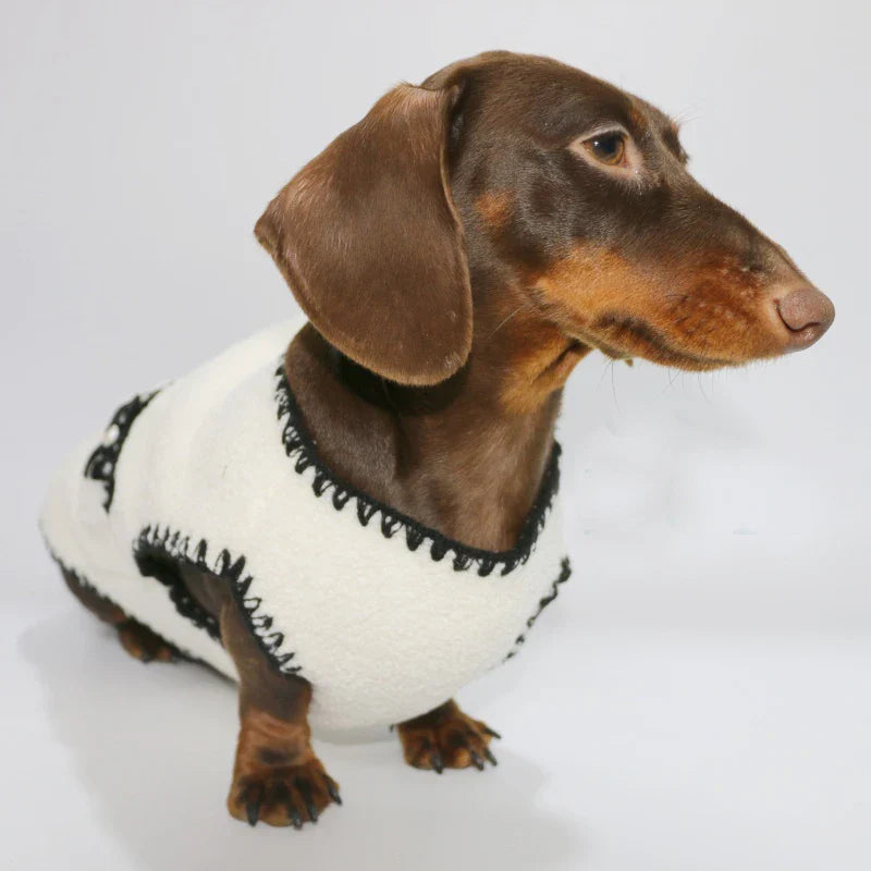 Gilet Polaire Manches Courtes Pour Teckel