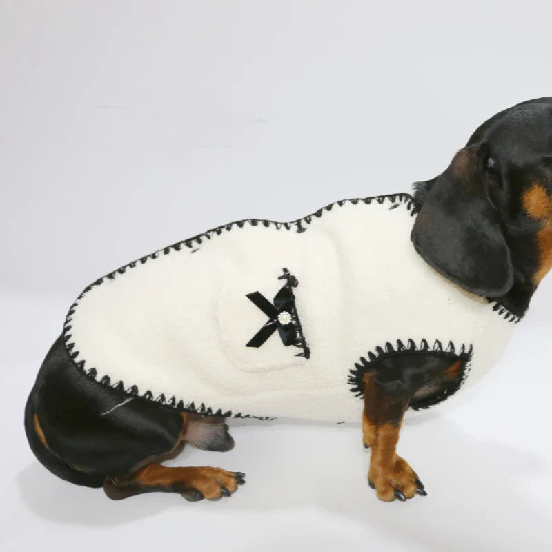 Gilet Polaire Manches Courtes Pour Teckel