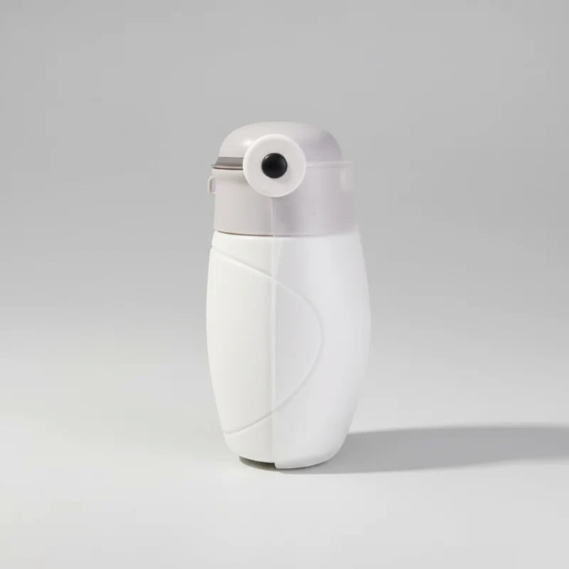 Gourde de voyage pour Chien et chat blanche avec un design ergonomique et un bouchon pratique
