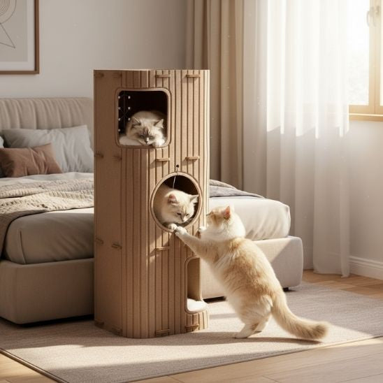 Arbre à chat design| Détente Féline