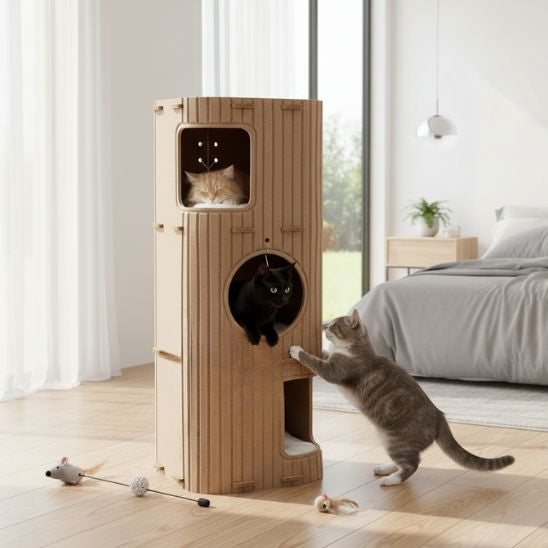 Arbre à chat design| Détente Féline