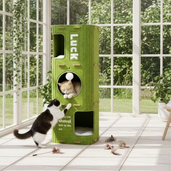Arbre à chat design| Détente Féline