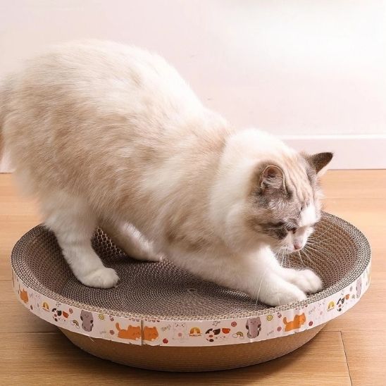 Griffoir rond pour chat | Le Nid à Griffes
