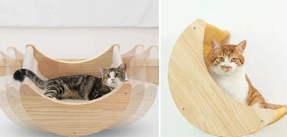 Hamac Mural Design Résistant Pour Chat