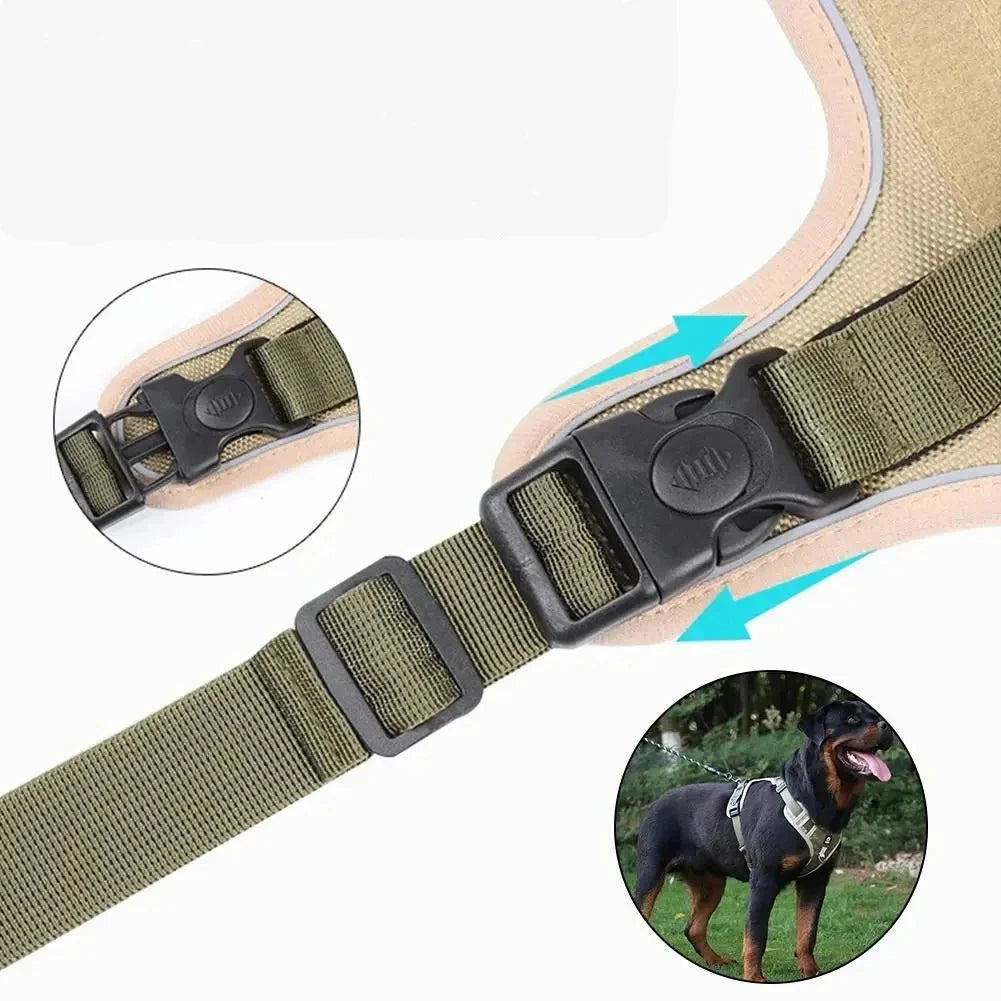 Harnais Anti-Traction Pour Moyen Et Grand Chien