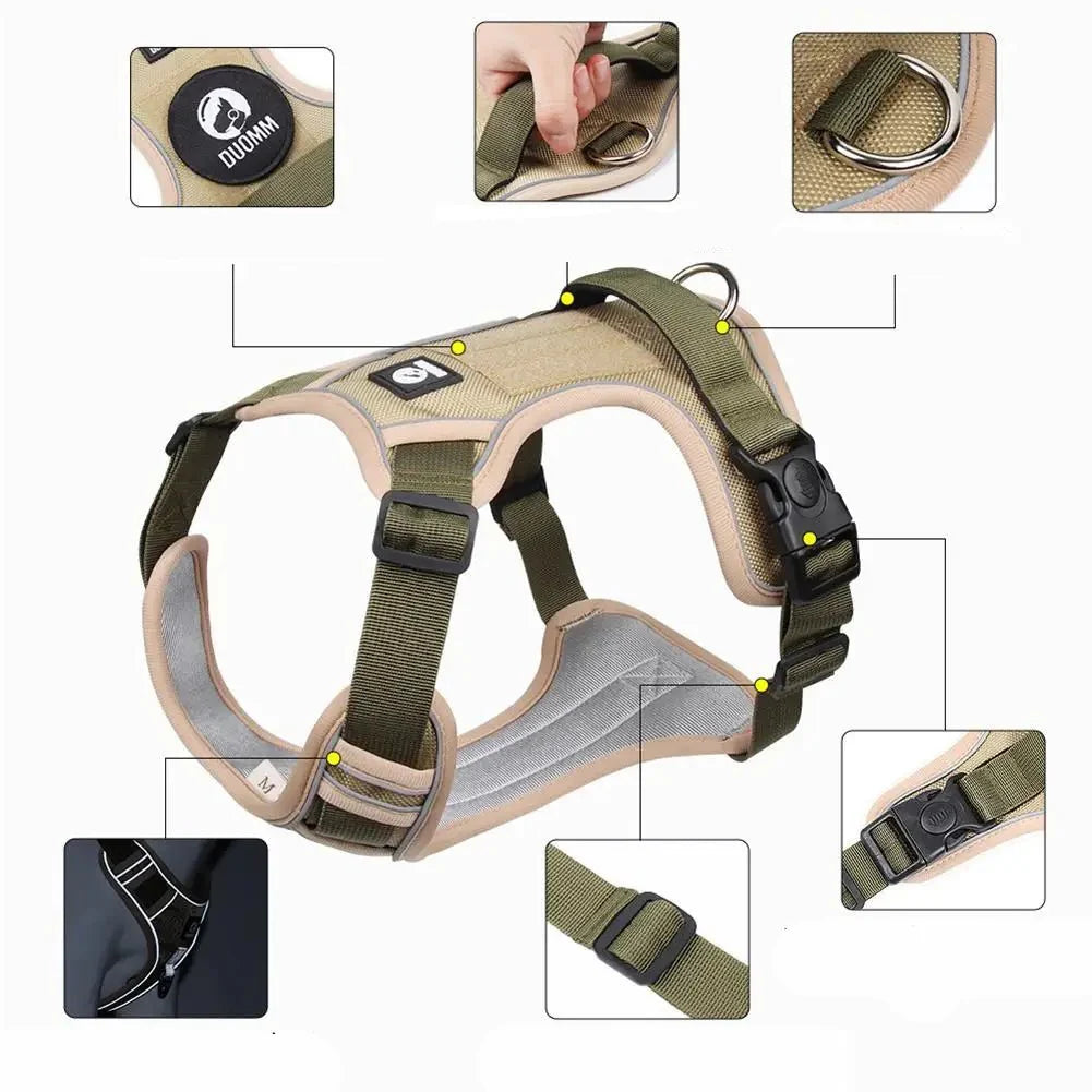 Harnais Anti-Traction Pour Moyen Et Grand Chien