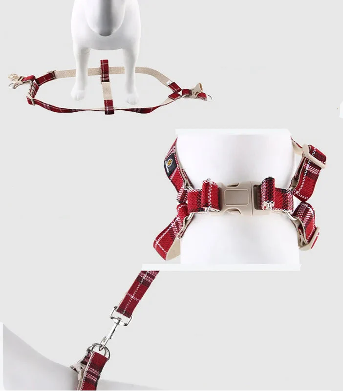 Harnais Pour Chien En Coton Et En Lin