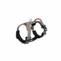 Harnais réfléchissant pour chien en tissu durable avec sangles ajustables et boucle métallique