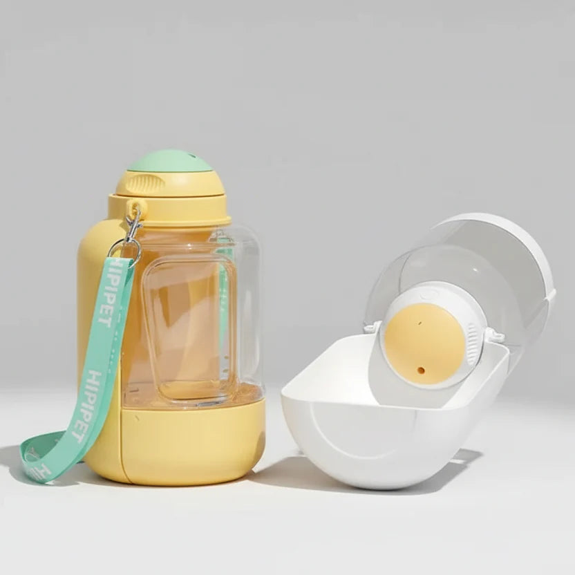 Gourde De Voyage 1L Et Bol Pour Chien Et Chat