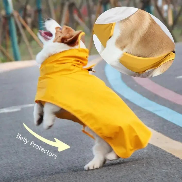 Imperméable Jaune Chien