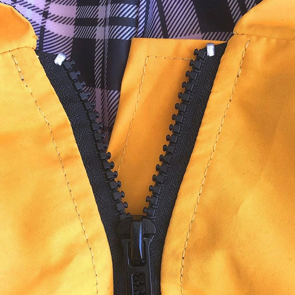 Imperméable Pour Chien Avec Capuche Et Anneau Laisse