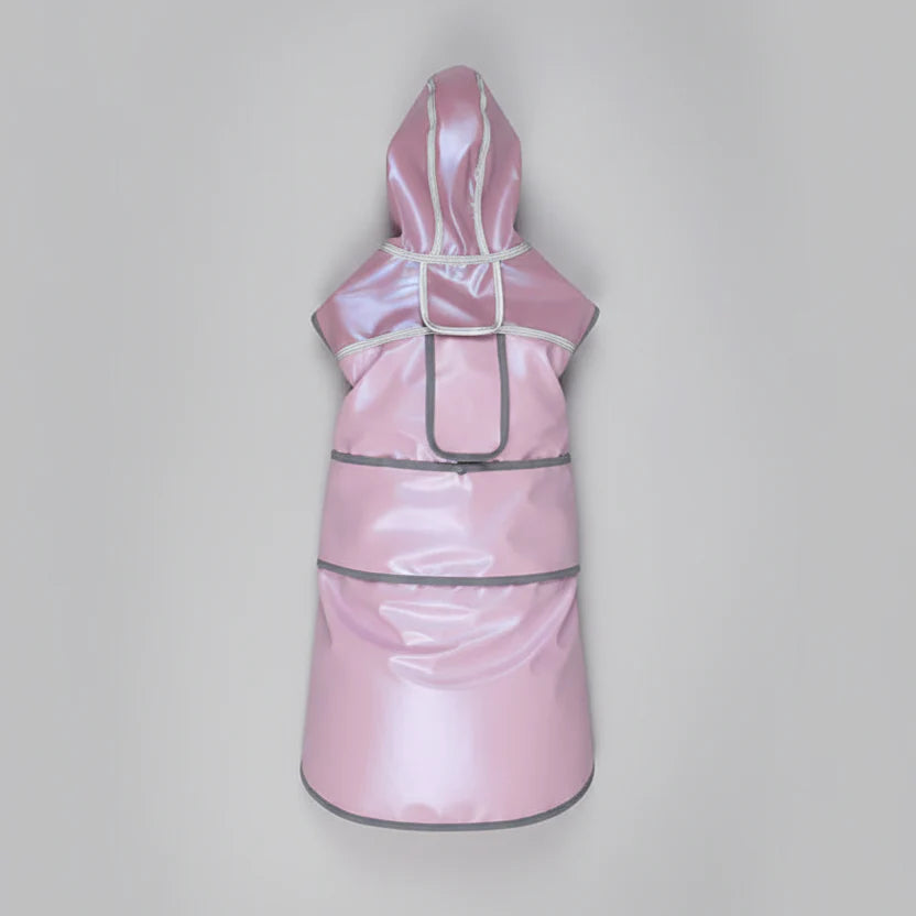 Imperméable Avec Capuche Et Bande Réfléchissante Pour chien