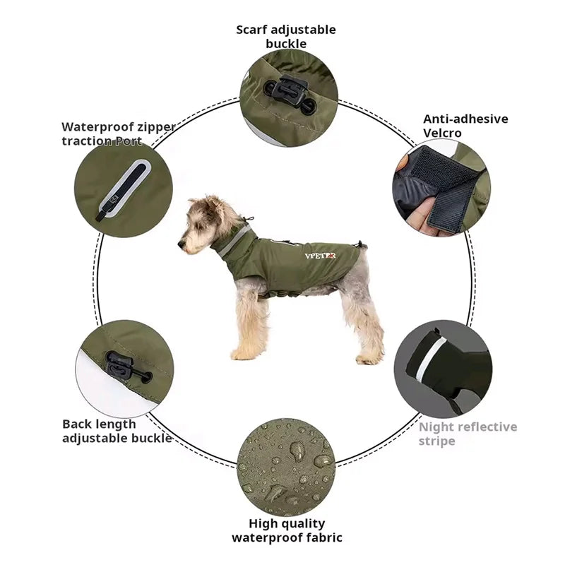 Imperméable Pour Chien Pratique Et Confortable