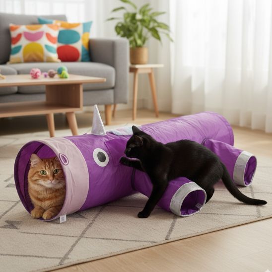 jeu tunnel chat | Rhinocéros des Chats