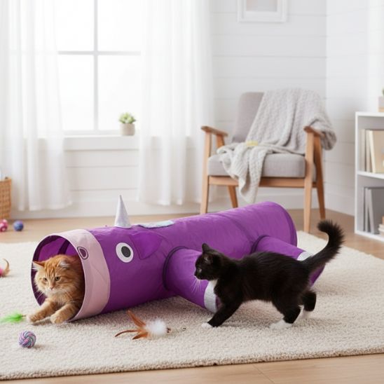 jeu tunnel chat | Rhinocéros des Chats