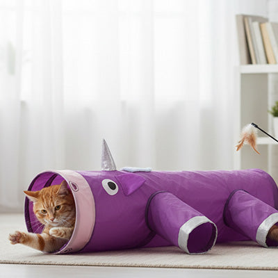 jeu tunnel chat | Rhinocéros des Chats