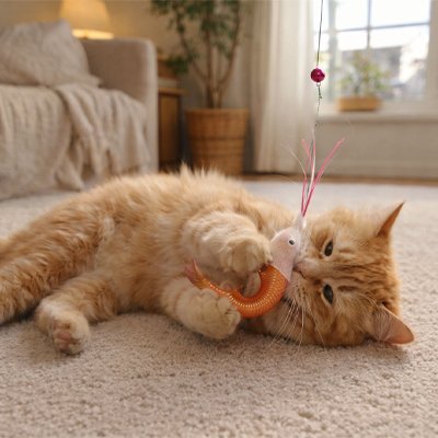 Jouet chat | Attrap’Crevette