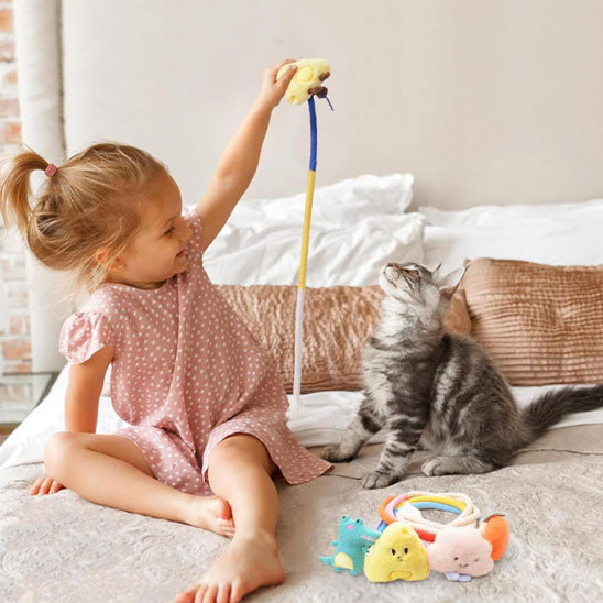 jouet chat  |  Doudou Corde Dentition