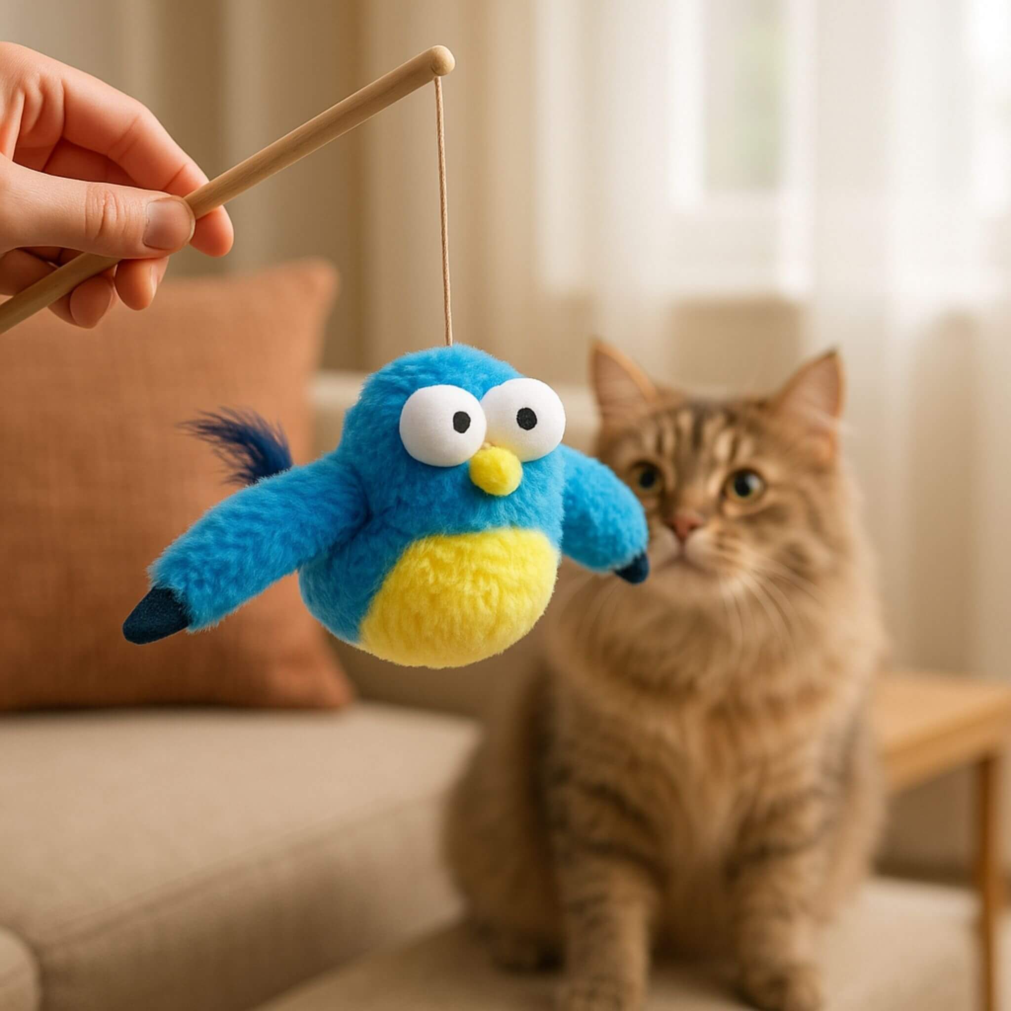 jouet chat interactif | Ailes Bleues