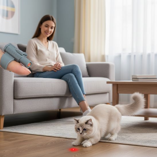 Jouet chat interactif | Lumière de Chasse