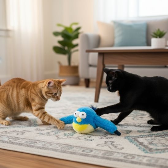 jouet chat interactif | Ailes Bleues