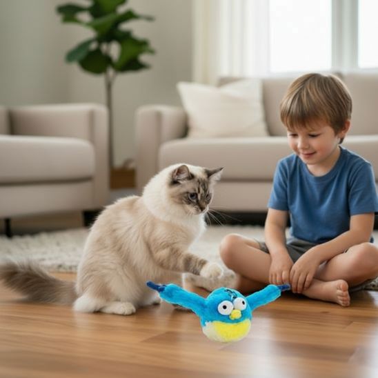 jouet chat interactif | Ailes Bleues