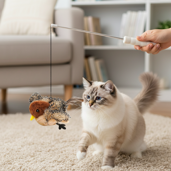 jouet chat interactif | Plume Enchantée