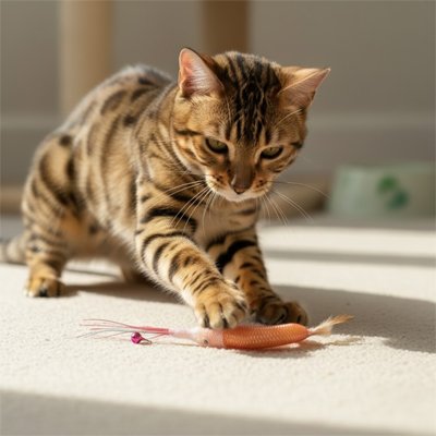 Jouet chat | Attrap’Crevette