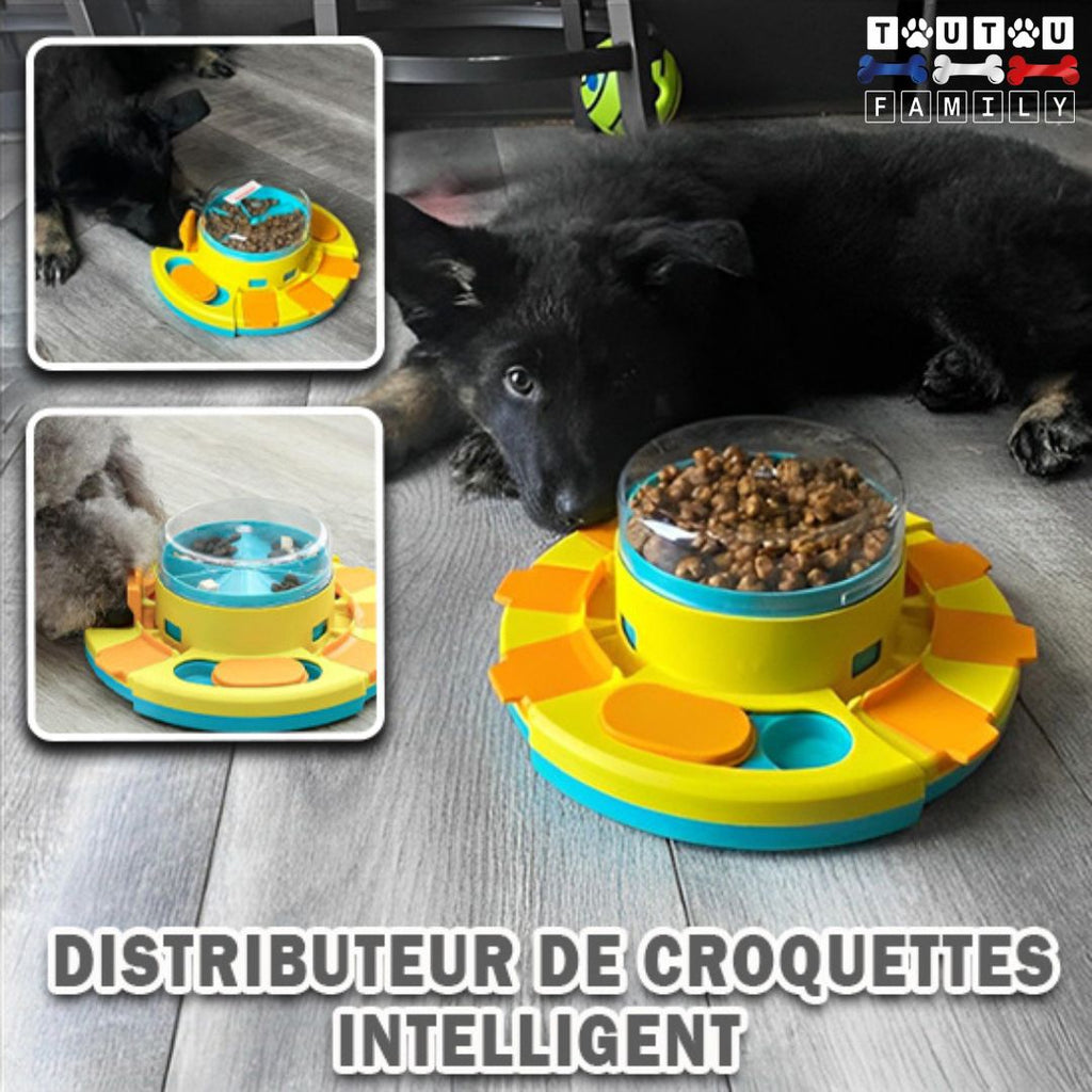 Jouet distributeur de croquette chien intelligent - RéflexionToutou™