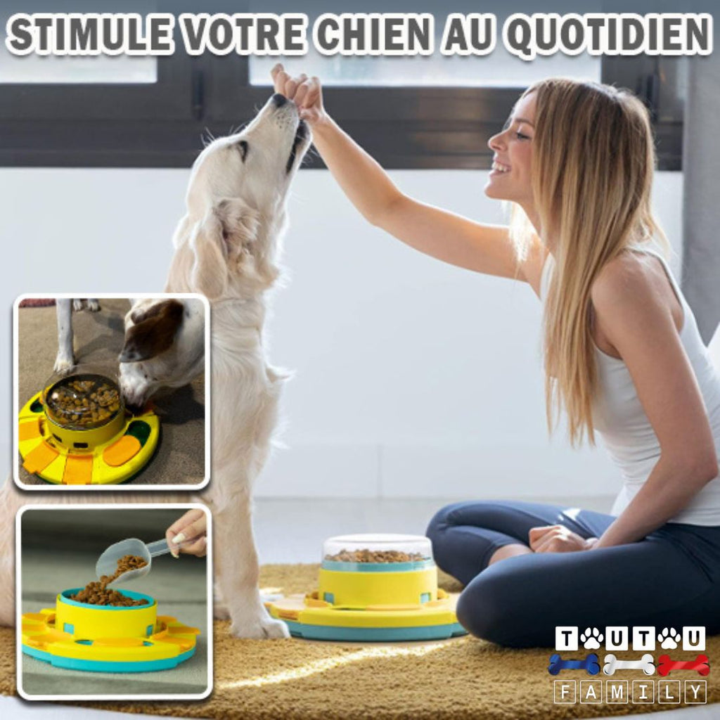 Jouet distributeur de croquette chien intelligent - RéflexionToutou™