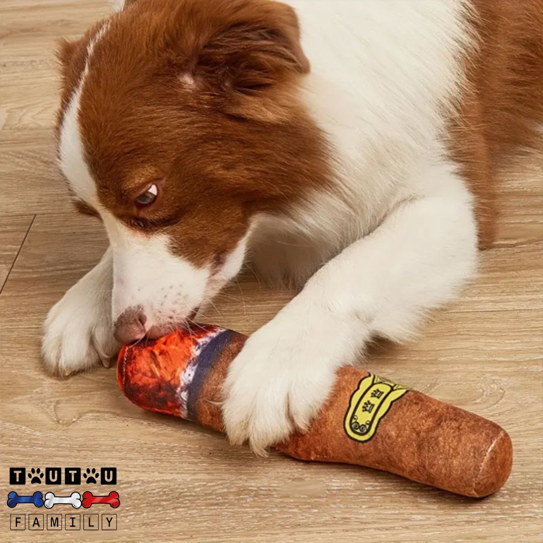 Jouet en peluche pour chien -ParrainToutou™