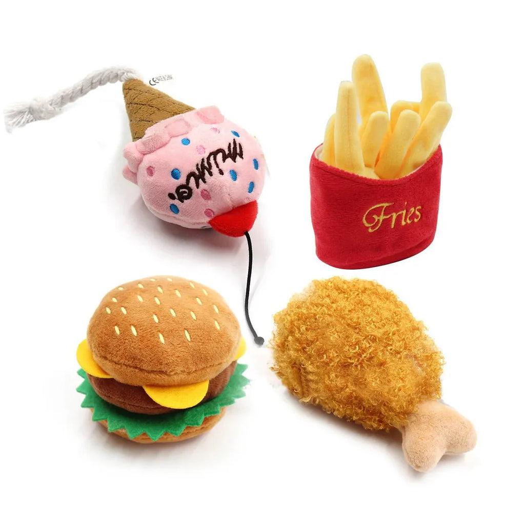 Jouet En Peluche Pour Chien Repas Amusant
