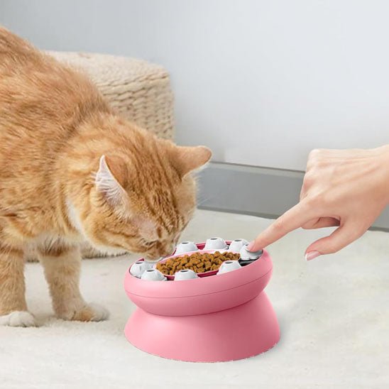 jouet-interactif-chat-puzzlebowl-rose