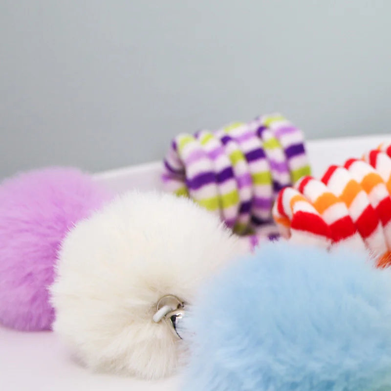Jouet interactif suspendu pour chat avec ventouse