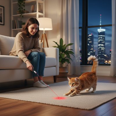 Jouet laser chat | Jeu de Lumière