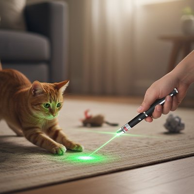 Jouet laser chat | Jeu de Lumière