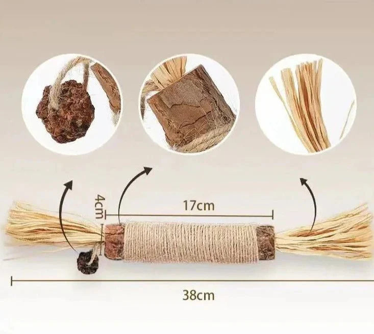 Jouet Naturel Pour Chat En Fibres Naturelles