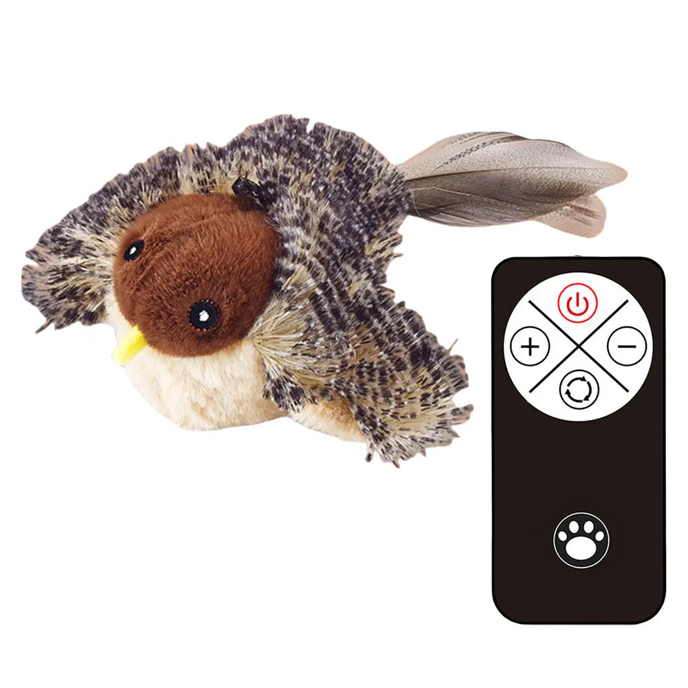 Jouet Oiseau Volant Interactif Pour Chat