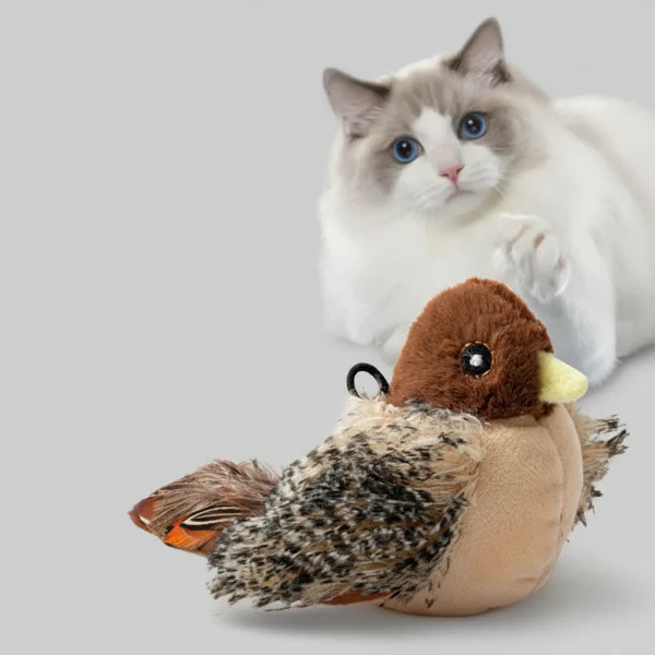 Jouet Oiseau Volant Interactif Pour Chat
