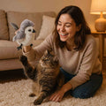Jouet oiseau pour chat | Ailes Battantes