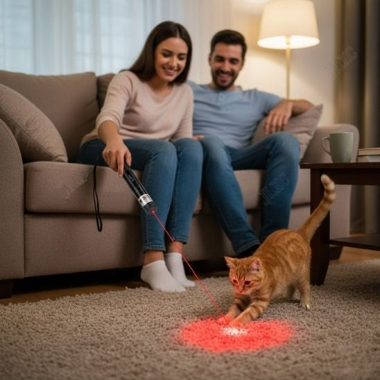 Jouet pour chat laser | Chasseur de Points