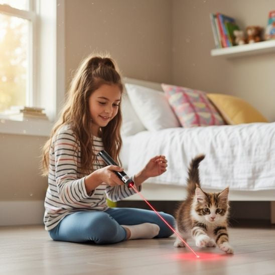Jouet pour chat laser | Chasseur de Points