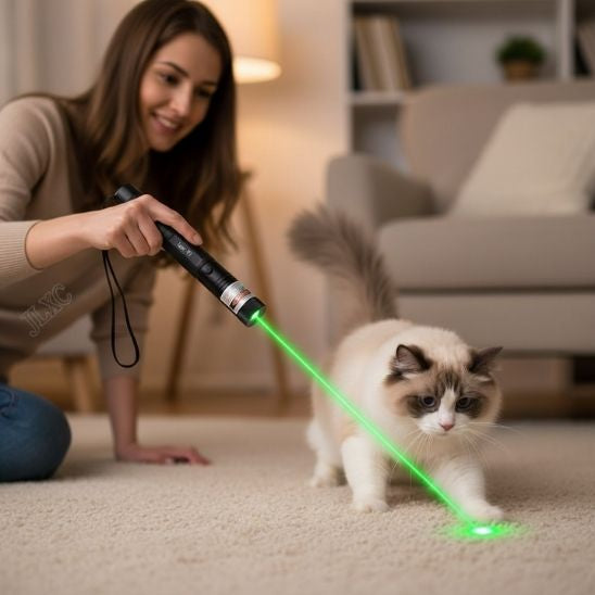 Jouet pour chat laser | Chasseur de Points