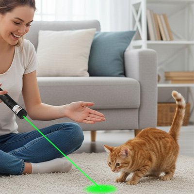 Jouet pour chat laser | Chasseur de Points