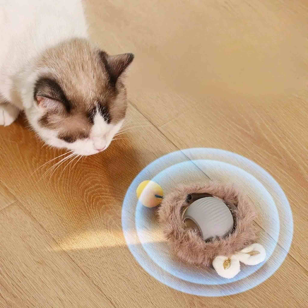 jouet pour chat | La Balle Fougueuse Lapin