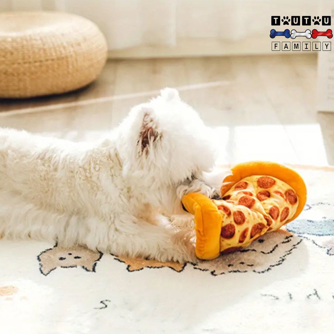 Jouet pour chien en peluche - InteractifToutou™
